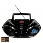 SOM PORTÁTIL PHIL 2 EM 1, AMFMDVDMP3, 6W RMS, 127V220V. FUNCIONANDO.