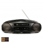 COLECIONISMO - CCE RÁDIO CD PLAY E TOCA FITAS, AMFM, SEM CABO. NO ESTADO. - MED 16,5 X 21 X 55 CM. 