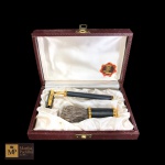 PIERRE MURAT - ELEGANTE CONJUNTO DE BARBEAR.