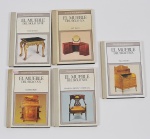 Coleção os móveis do século XX, coletânea com 5 livros amplamente ilustrados com destaques para: Modernismo, Inglaterra, Art deco, França, Espanha, e Portugal