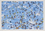 CHAGUITO - Polo Aquático - Litografia a cores, assinado a lápis, tiragem 12/51 e datado de 2021 Med: 30 x 42cm