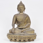 DEUSA SHIVA - Escultura em bronze dourado e finamente cinzelado e esculpido. Med: 40 x 30 x 50cm