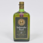 BEBIDAS - Royal Ambassador - Whisky escocês 12 anos lacrado - Conteúdo 1 litro