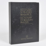 LIVRO - Dicionário de Pintores Brasileiros - por Bozano Simonsen - 490 páginas com ilustrações