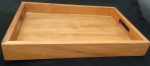 Bandeja em madeira  - Medidas: 42x30x05 cm