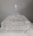 Bomboniere em vidro de excelente qualidade - Medidas: 19x14x20 cm