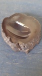 Cinzeiro em pedra brasileira - Medidas: 10x2,5 cm