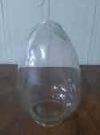 Cúpula antiga  em vidro - Diâmetro:  9 cm e Altura: 11 cm