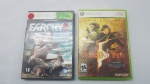 Lote 02 Jogos de Xbox 360 Originais FarCry 3/Resident Evil 5 .Testado e Funcionando. Não garantimos o funcionamento caso o envio seja feito pelos correios ou transportadora