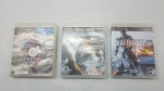 Lote 03 Jogos Originais de PS3 Metal Gear Rising / Fifa 13 / Battlefield 4 .Testado e Funcionando. Não garantimos o funcionamento caso o envio seja feito pelos correios ou transportadora