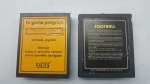 Lote 02 Jogos Cartuchos Fitas de Atari Spider Fighter/Tennis.Não garantimos o funcionamento caso o envio seja feito pelos correios ou transportadora