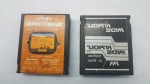 Lote 02 Jogos Cartuchos Fitas de Atari Chopper Command/Snoopy.