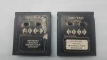 Lote 02 Jogos Cartuchos Fitas de Atari Dactar Clone de Atari 4 em 1.Não TestadoNão garantimos o funcionamento caso o envio seja feito pelos correios ou transportadora