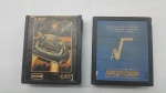 Lote 02 Jogos Cartuchos Fitas de Atari  Clone de Atari- CCE/Argevision.Q.Bert/Sexta Feira 13/Alien.Não TestadoNão garantimos o funcionamento caso o envio seja feito pelos correios ou transportadora