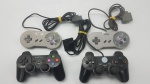 Lote 04 Manetes de Super Nintendo/SNES e Playstation 2/PS2 Paralelas de Alta Qualidade.Não Testado.Não garantimos o funcionamento caso o envio seja feito pelos correios ou transportadora.