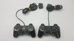 Duas Manetes Controles de Playstation 2/Ps2.Não Testado.Não garantimos o funcionamento caso o envio seja feito pelos correios ou transportadora.