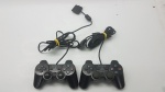 2 Controles Manetes Para Videogame Console Playstation 2 - PS2 Original.Não testados.