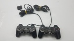 2 Controles Manetes Para Videogame Console Playstation 2 - PS2 Originais.Não testados.