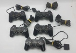 05 Controles Manetes Para Videogame Console Playstation 2 - PS2 Originais.Não testados