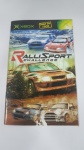 Manual para Console Videogame Xbox Classic Rally Sport Challenge Original em Excelente Estado de Conservação