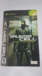 Manual para Console Videogame Xbox Classic Splinter Cell Original em Excelente Estado de Conservação