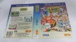 Encarte Para Jogo de Console Master System Dr.Robotnik Bean Mean Machine  Original em Excelente Estado de Conservação