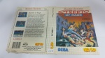 Manual Para Jogo de Console Master System Tectoy Streets Of Rage  Original em Excelente Estado de Conservação