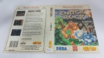 Manual Para Jogo de Console Master System Tectoy Chuck Rock  Original em Excelente Estado de Conservação