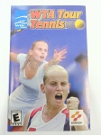 Manual de Playstation 2 - Ps2 Original do Jogo WTA Tour Tennis, em Perfeito Estado de Conservação