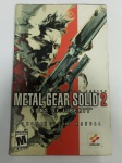 Manual de Playstation 2 - Ps2 Original do Jogo Metal Gear Solid 2 Sons of Liberty, em Perfeito Estado de Conservação