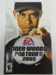 Manual de Playstation 2 - Ps2 Original do Jogo EA Sports Tiger Woods PGA Tour 2005, em Perfeito Estado de Conservação