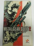Manual de Playstation 2 - Ps2 Original do Jogo Metal Gear Solid 2 Sons of Liberty, em Perfeito Estado de Conservação