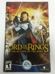 Manual de Playstation 2 - Ps2 Original do Jogo The Lord of the Rings The Return of the King, em Perfeito Estado de Conservação