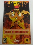 Manual de Playstation 2 - Ps2 Original do Jogo State of Emergency, em Perfeito Estado de Conser