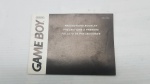 Manual Para Jogo de Console Videogame Portátil Game Boy Classic