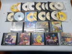 26 CDS jogos de Sony Ps1 - Playstation 21 One - Paralelos todos na caixa de acrílico (jogos  não testados)