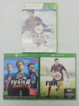 3 DVDs jogos de Microsoft Xbox One e Xbox 360 Original - Fifa 14 - Fifa 19 - Fifa 15.