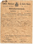 GA121C - Documento do Tesouro Municipal de Santo Amaro - Emolumentos