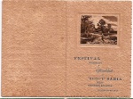 GA127 - Programma de festival oferecido a Oficialidades do `SCOUT` BAHIA, datado de 1911