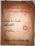 GA070 - Livro Documentos históricos - Cartas do Senado 1673-1684, volume 2,  publicado em 1952