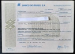 GA123 - Apólice do Banco do Brasil - Anos 70