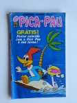 Gibi ou HQ - O Pica - Pau nº 5, edição especial, ano 1973, editora Abril, possui assinatura na capa e desgaste no canto superior da lombada.