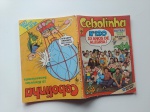 Gibi ou HQ - Cebolinha nº 120 Extra 2 Revistas em Uma Reedição do Nº 1, ano 1982, editora Abril, bordas amareladas.