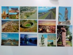 Colecionismo. Cartofilia Cartão Postal Fotografia. Lote com 11 antigos cartões postais do Rio Grande do Sul: Santa Cruz do Sul (1), Torres (2) e Porto Alegre (8).