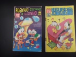 Gibi ou HQ - Edição Extra Huguinho Zezinho e Luisinho, anos 1976/78, editora Abril, lombada com grampos enferrujados. 2 revistas.