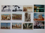 Colecionismo Cartão Postal Fotografia. Lote com 12 cartões postais antigos de Minas Gerais: Belo Horizonte, Congonhas do Campo e Ouro Preto.
