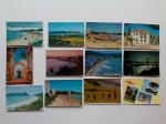 Colecionismo Cartão Postal Fotografia. Lote com 12 cartões postais antigos de Santa Catarina: Florianópolis, Lagoa da Conceição, Balneário Camboriu, Laguna, Praia da Armação e Treze Tilias.
