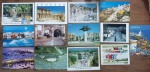 Colecionismo Cartão Postal Fotografia. Lote com 13 cartões postais, Turquia, Grécia, Albertina - Viena.