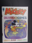Gibi ou HQ - Mickey Revista Mensal de Walt Disney 380, ano 1984, editora Abril, lombada com grampos enferrujados.