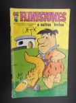 Gibi ou HQ - Os Flintstones e Outros Bichos nº 16, ano 1974, editora Abril, possui assinaturas na capa, desgastes na lombada.